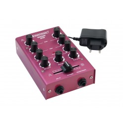 OMNITRONIC GNOME-202 Mini Mixer red